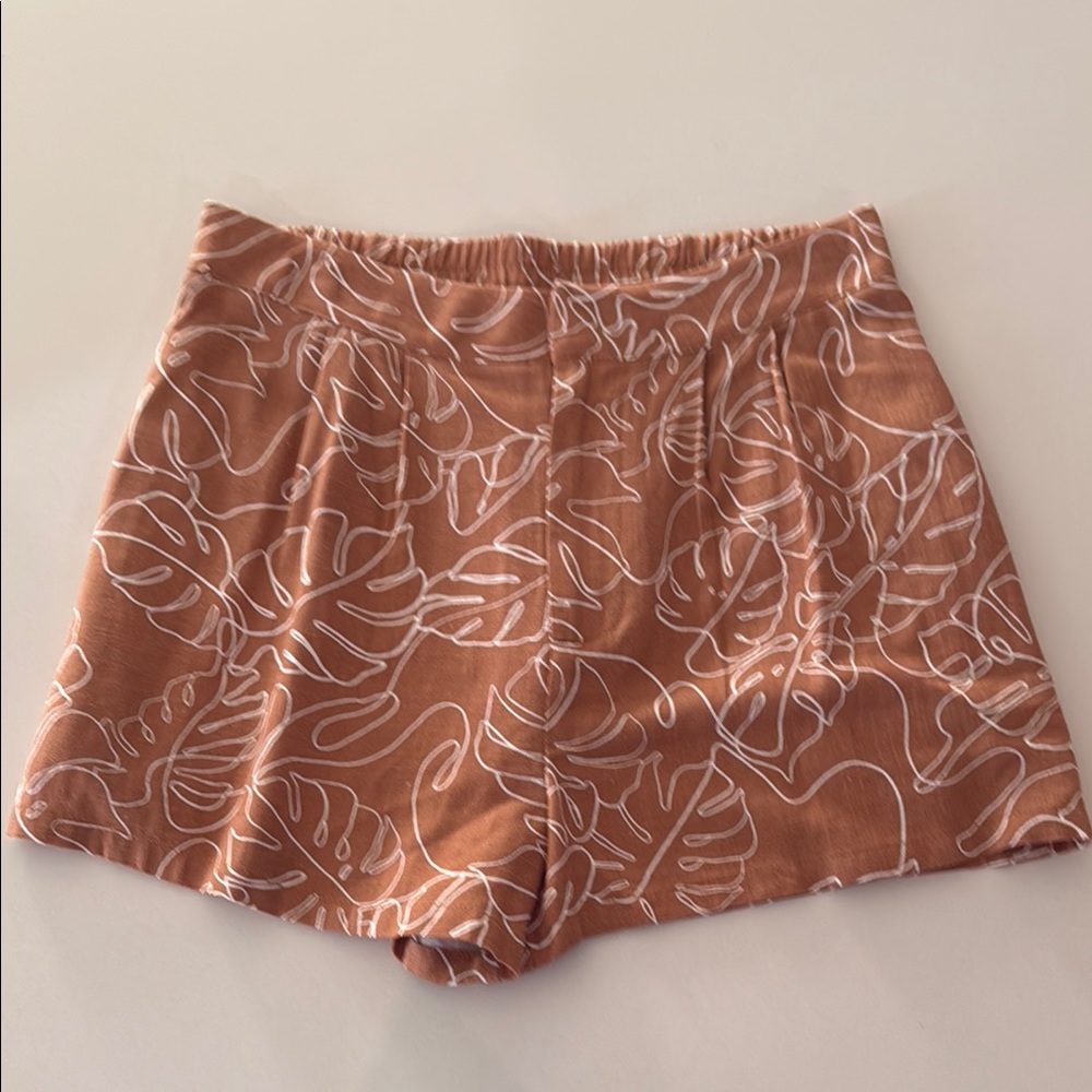 Women's linen/rayon shorts Small